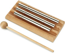 Meditation Trio Chime Three Tone Solo Percussion Instrument Prayer Yoga