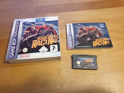 Rock n Roll Racing Nintendo  Game Boy Advance GBA OVP Boxed