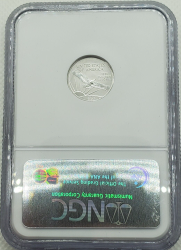 1997 American Eagle Statue of Liberty $10 Platinum NGC MS69 (First Year) - Picture 4 of 5