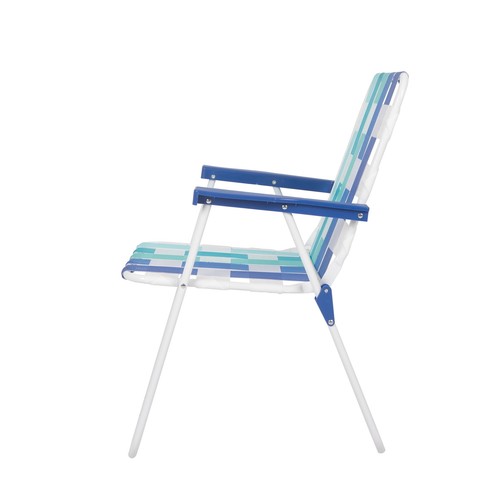 Folding Beach Web Chair Portable Outdoor Patio Lawn Chair for Yard Garden US - Picture 6 of 9