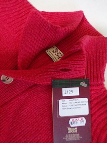 Cardigan Hot William Ply V Button Lambswool Lockie Up Pure Pink Neck 4 Top 44