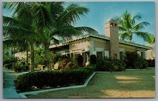 Palm Beach Florida Boundas Apartments 142 Pervuian Ave c1960 Postcard