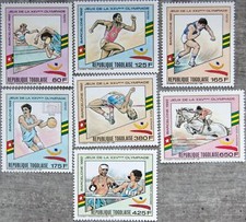 TOGO 1989 2112-18 Olimpiadi Olimpiadi 1992 Barcellona Sport Pallacanestro Pallacanestro**