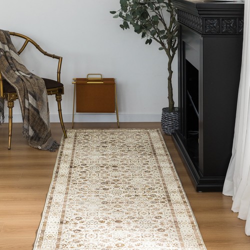 Hallway Runners Machine Washable Corridor Rug Warm Mat Kid Pet Friendly 80x300cm - Picture 21 of 49