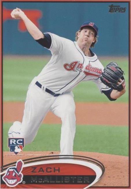 2012 Topps - Zach McAllister #570 - 1 of 1