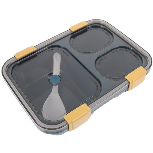 4 Count Gewürzbehälter Mit Deckel Lunchbox Trennwand Lunch-Box Bento-Box - Bild 7 von 12