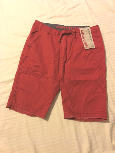 UNIONBAY: Pantalones cortos informales para hombre joven, ajuste de cintura con cordón: 30, 32, 40 - Imagen 3 de 5