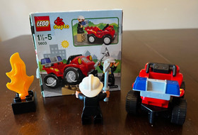 Lego Duplo 5603 (Retired) Fireman Set Original Box
