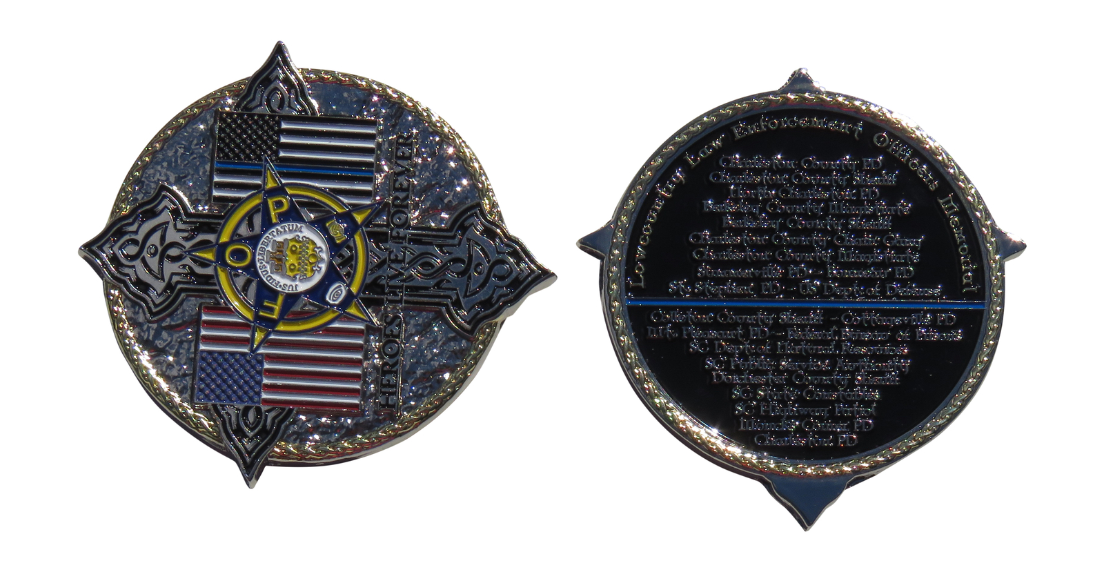 Low Country Law Enforcement Officers Memorial Challenge Coin