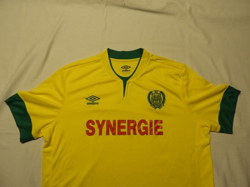 Umbro - FC Nantes Soccer / Football Jersey - Yellow - Synergie - Men's XL - EUC - Picture 2 of 4