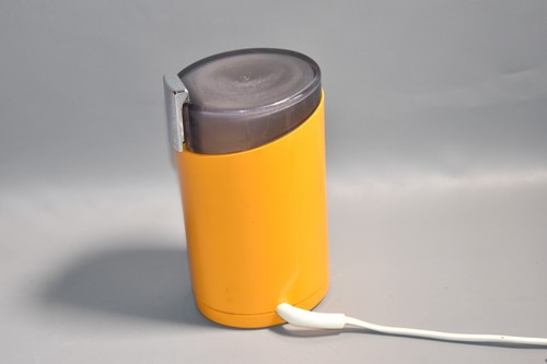 Krups 75 Type 203 elektrische Kaffeemühle Grinder Orange Vintage 21357/j2 - Picture 6 of 6