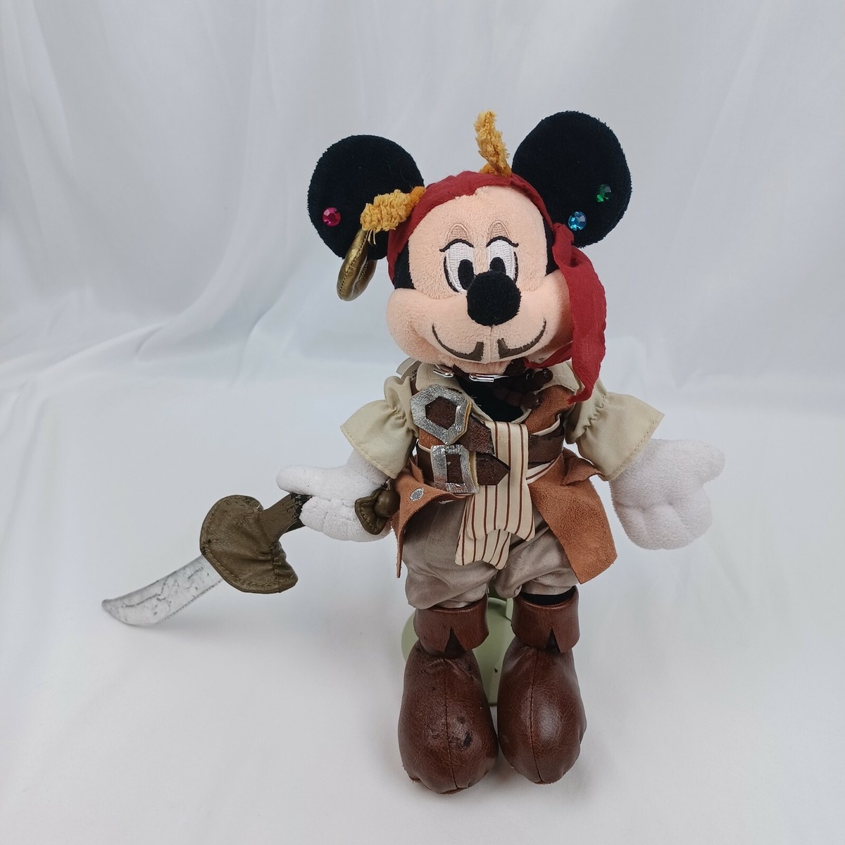 Pirates of the Caribbean Jack Sparrow Mickey Mouse Plush