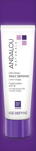 Andalou Naturals Age Defying Daily Defense Facial Lotion SPF 18 2.7 oz Pack of 3 - Bild 6 von 8