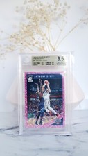 2018-19 Donruss Optic Anthony Davis SSP /50 Pink Velocity Refractor BGS 9.5 Gem!