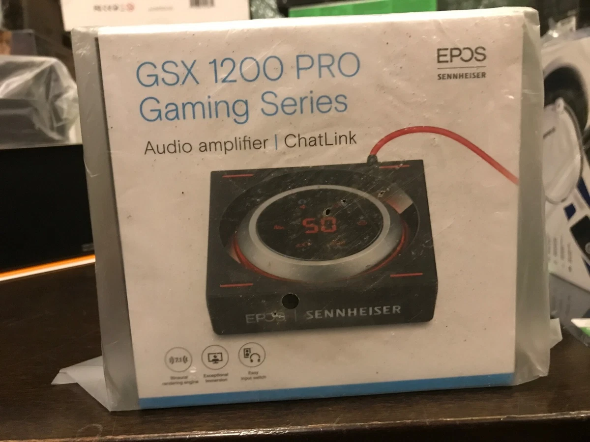 Sennheiser EPOS GSX 1200 Pro Gaming Series Audio Amplifier, New