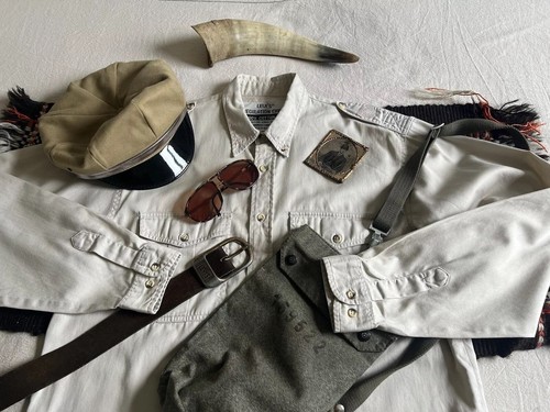 Levi’s LVC Airforce Shirt M-L CPO US Sanforized Chino Aviation WWII Retro 1988 - Bild 3 von 19