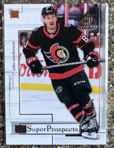 2022-23 SP Game Used Jake Sanderson SP Super Prospects RC #RC-11 259/999 A894