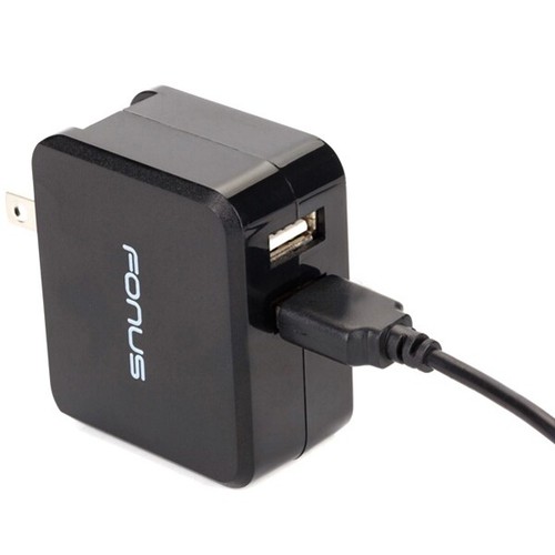 Home Charger 17W 2-Port USB 3.4A Type-C Cable 6ft Power Adapter Cord for Tablets - Picture 4 of 6