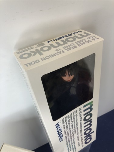 10.5” BJD Momoko Pet Works Doll 03awnv Complete Black Hair Original W/ Box #U - Picture 3 of 23