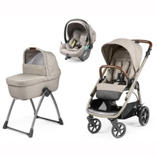 Fast Trio + Belvedere Cradle + First Trip Lounge ASTRAL Peg Perego