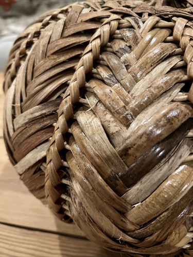 NEW Pottery Barn Woven Wicker Pumpkin Rattan Boho Decor Fall Autumn S M L NWT - Picture 9 of 16