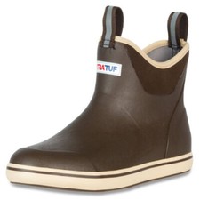XTRATUF Men's Ankle Deck Brown Chocolate Boots 22734