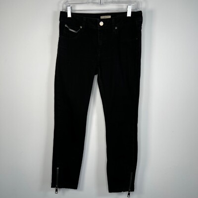 Burberry Brit Burrington Skinny Jeans in Washed Black Size 29