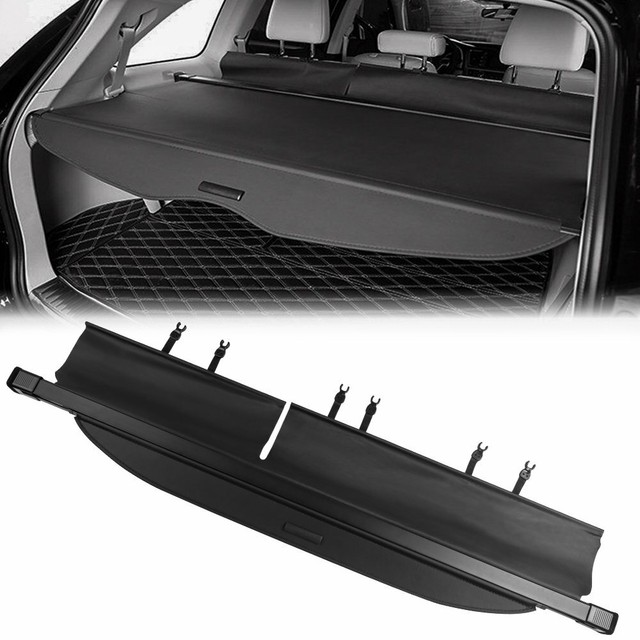 for 1418 Toyota Highlander Trunk Retractable Cargo Cover Shade OE Style Black for sale online