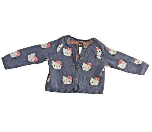 Tea Collection 18-24 months Hello Kitty Blue Cardigan