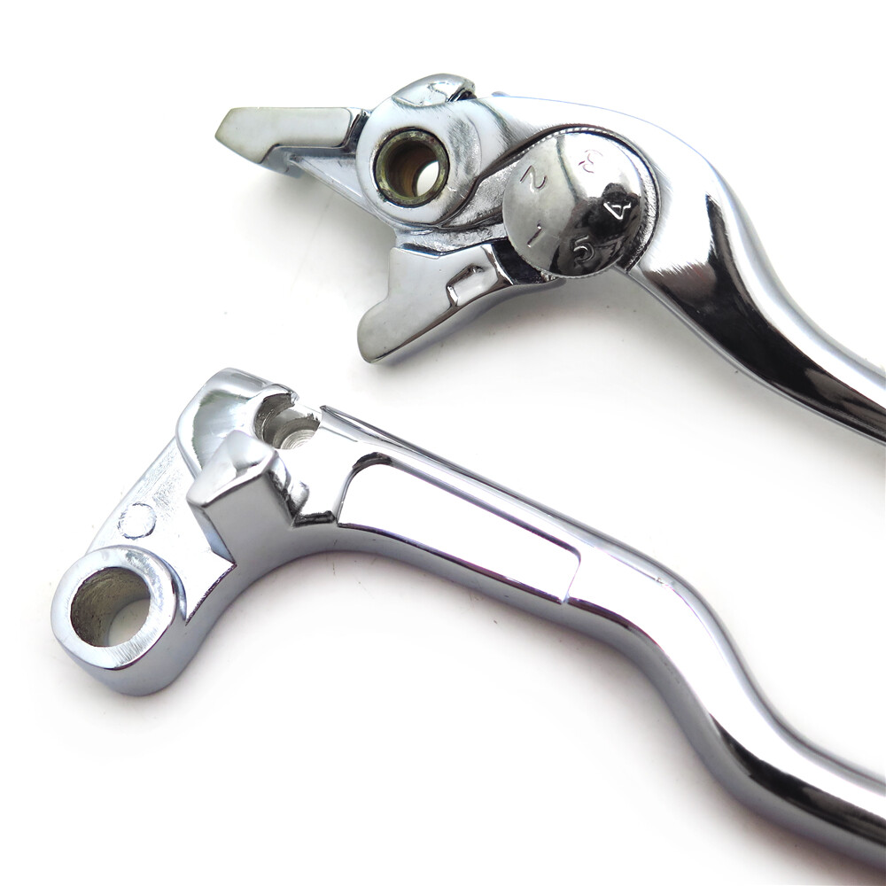 Chrome Brake Clutch Lever For Yamaha YZF R1 1999-2003 R6 1999-2004 FZ1 2001-2005