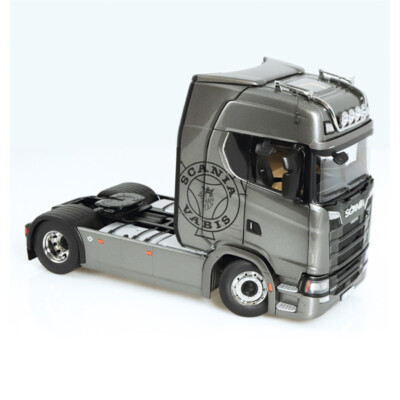 ミニカー 1/50 NZG Scania8x4 give svaergods for NZG for Scania for V8 730S 4x2 grey with for Vabis Logo