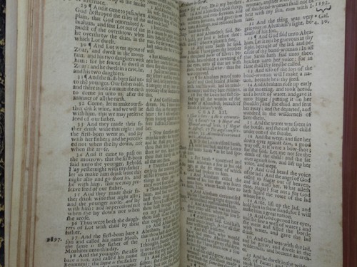 THE HOLY BIBLE, CONTAINING THE OLD TESTAMENT AND THE NEW 1726 FINE BINDING - Imagen 7 de 24