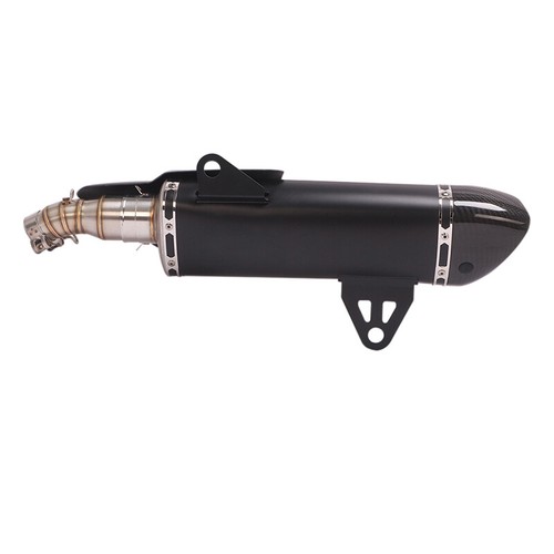 For BMW C400X C400GT 2019-2025 Slip-on Muffler Exhaust Pipe Real Carbon Fiber - Picture 11 of 14