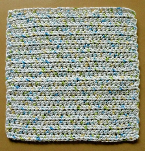 LARGE 2 Kitchen Basics Crochet Dishcloth / Washcloth 100% Cotton Select Color - Picture 63 of 164