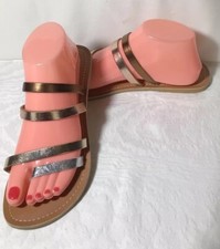 Matisse SUMMERTIME Multi Metallic Leather Sandals Size 8 M