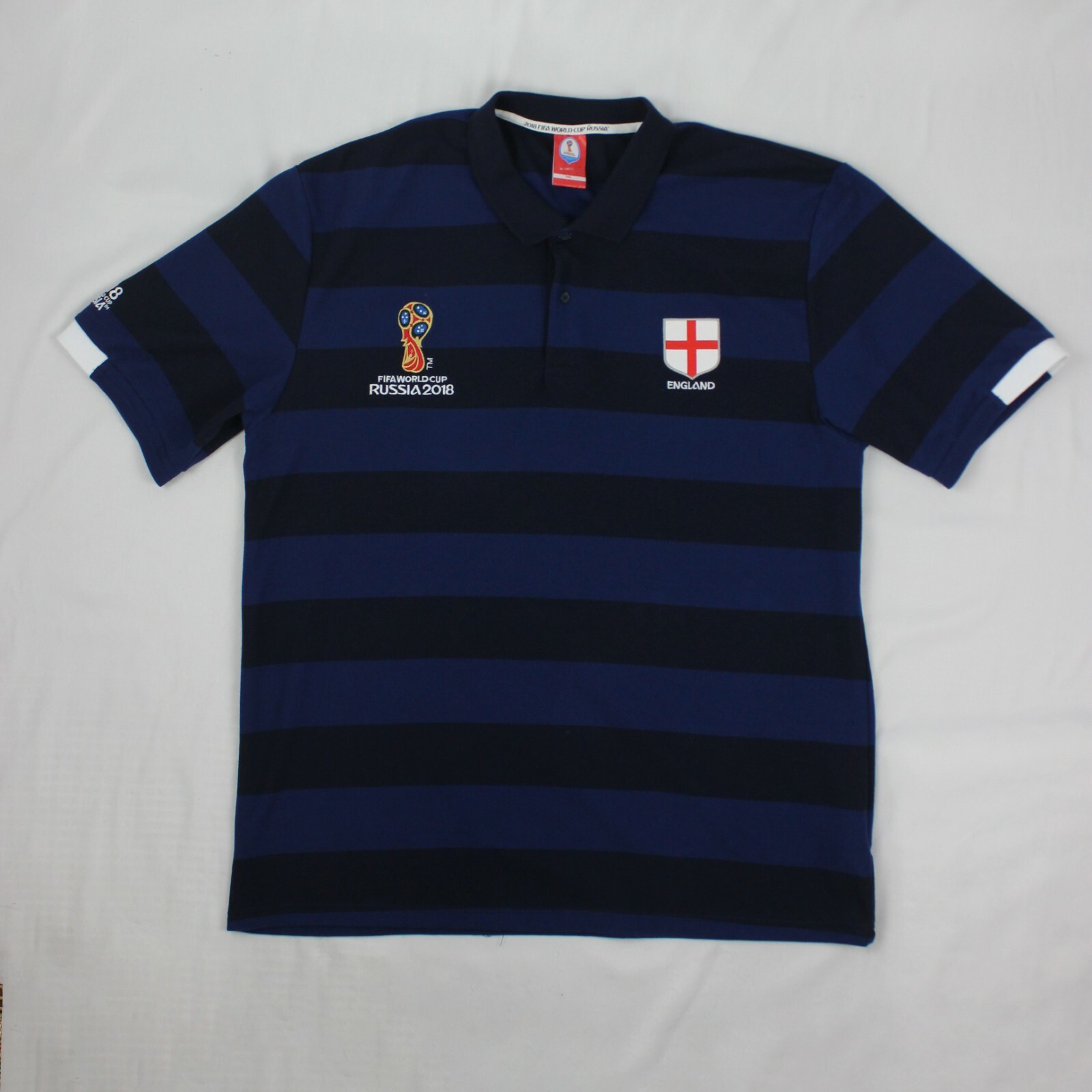 FIFA World Cup Russia England 2018 Polo Shirt Blue 3XL Men’s
