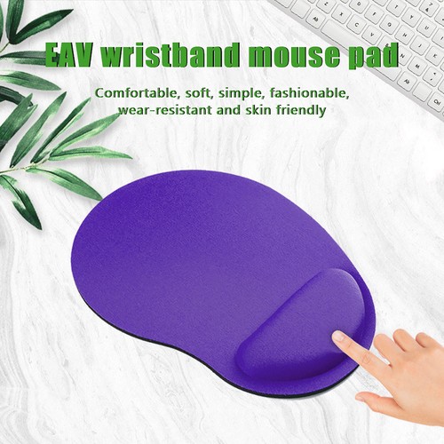 Ergonomic Office Mousepad With Gel Wrist Support Desktop Mouse Pad Wrist Rest - Picture 43 of 51