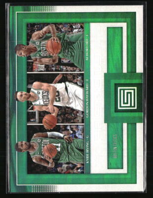 Kyrie Irving/Gordon Hayward/AL Horford 2017 Panini Status #6 Basketball  Card