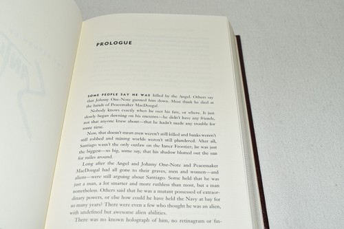 SIGNED Easton Press RETURN OF SANTIAGO Resnick 1ST 2003 LEATHER #676/1000 FINE! - Picture 14 of 15