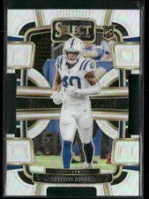 2023 Panini Select #42 Jaylon Jones Silver Prizms Die Cuts Indianapolis Colts