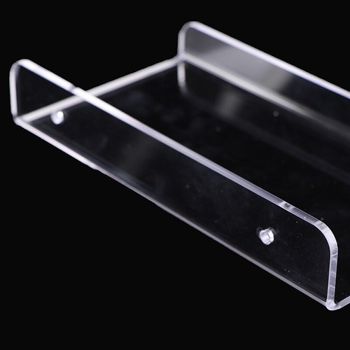 1pc Acrylic Clear Wall Shelf Floating Shelves Wall Shelf for Bathroom Livingr LZ - Picture 5 of 14