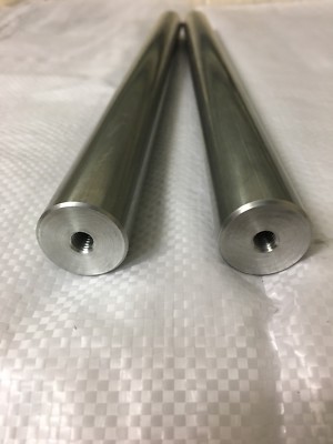 25MM Dia Aluminum Stand Off Spacers Collar Raisers Bushes 30MM Long M10 Hole