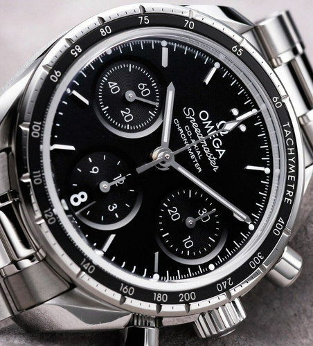 OMEGA SPEEDMASTER SPEEDMASTER 38 CO‑AXIAL CHRONOMETER CHRONOGRAPH 38 MM BLACK