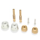 Motorcycle CNC For BMW R NINE T Aluminum Grips Handle Bar Cap End Plugs (silvery