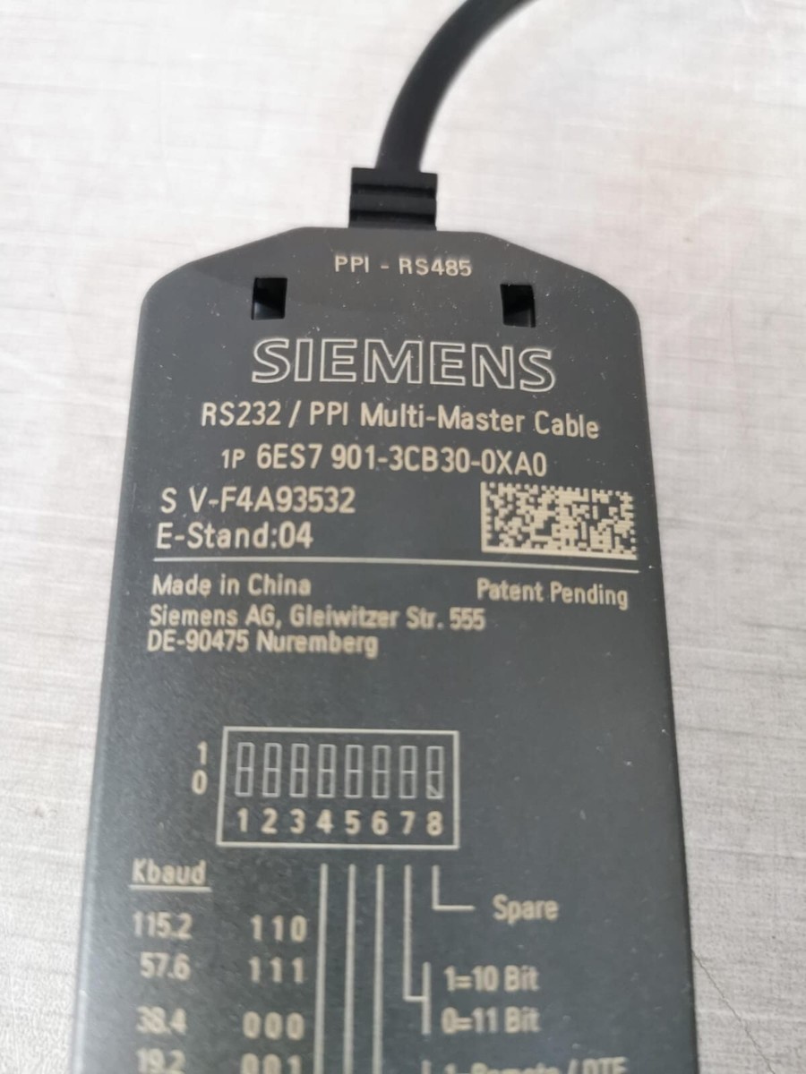 SIEMENS 6ES7-901-0XA0 S7-200 / RS232 / PPI MULTI-MASTER