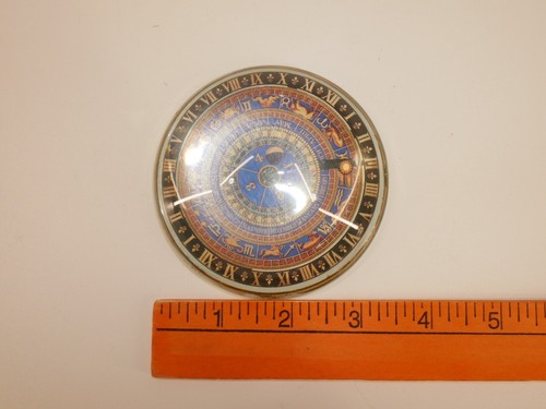 Hampton Court Palace astronomische Uhr Nigel Schmerz Glaskuppel Briefbeschwerer - Bild 8 von 8