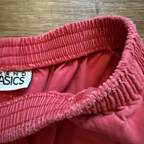 Vintage Hot Pink Shorts Size Xs Small Women’s Teens Chino Short Shorts 80s Trend - Picture 6 of 15