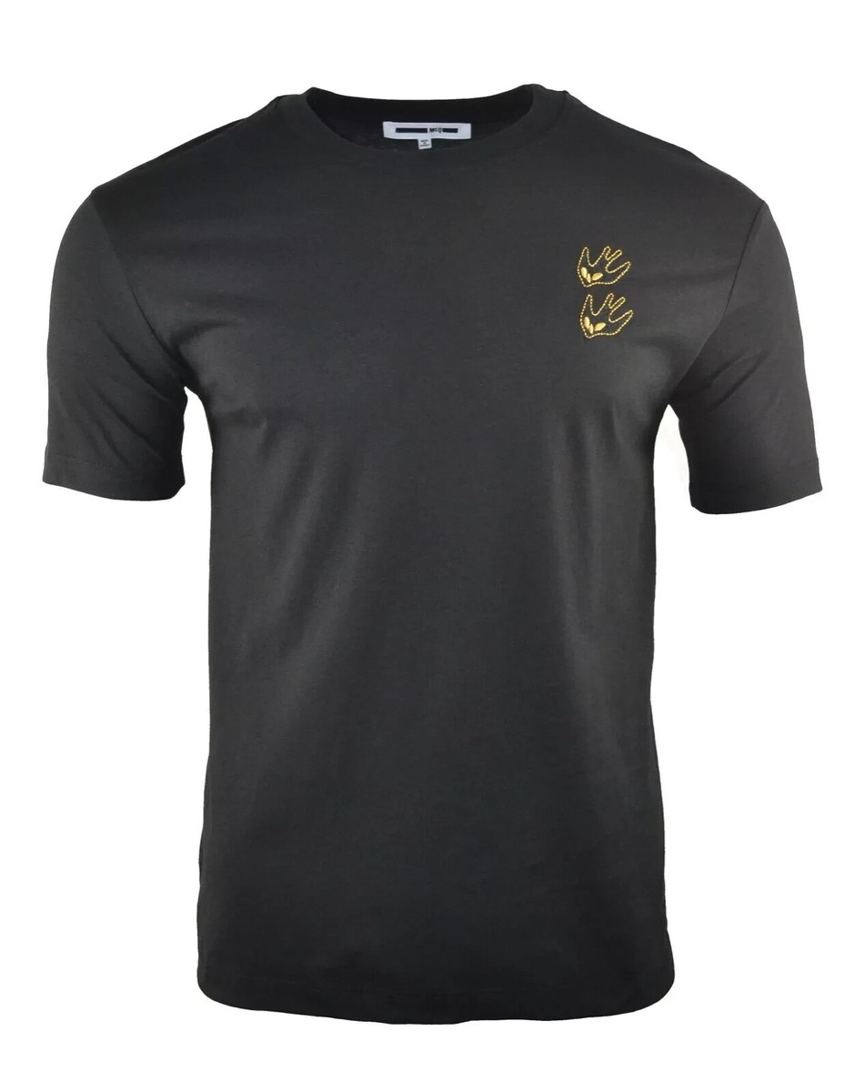 Mcq By Alexander Mcqueen Embroidered Logo T In White