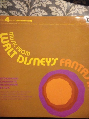 STOKOWSKI,CAMARATA,HERRMANN,SCHWARZE MUSIK AUS WALT DISNEYS FANTASIE LP 1972