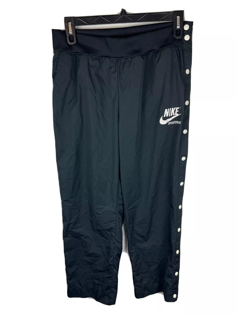 Women s Nike NSW Sportswear Snap Breakaway Pants 920915 010 sz Large